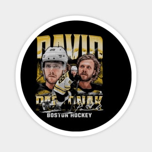 David Pastrnak Boston Vintage Magnet